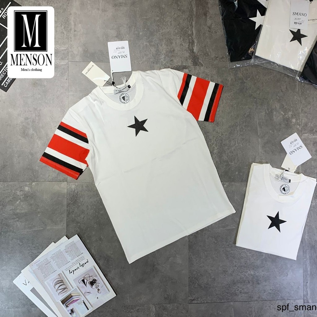 ⭐️SIÊU PHẨM⭐️Áo Phông Nam Cổ Tròn In Hình Ngôi Sao Chất Mát Mùa hè - Áo Thun Nam họa tiết đẹp MENSON M6215 | BigBuy360 - bigbuy360.vn