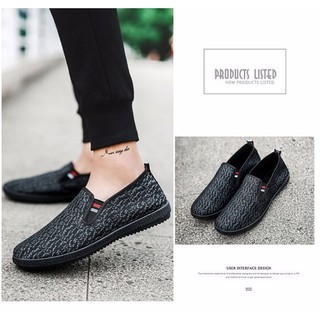 GIÀY LƯỜI VẢI NAM CAO CẤP- (SP23)