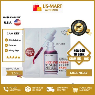 Sample [Gói] Red Peel Tingle Serum - Peel Da Không Bong Tróc