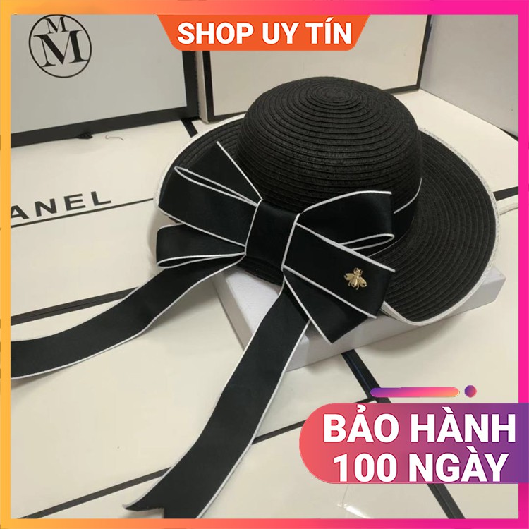 Mũ Đi Biển - Nón Cói Rộng Vành Vintage Cao Cấp Nữ Đẹp