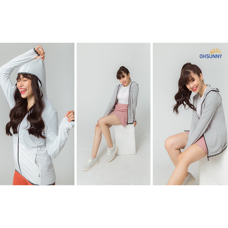 Áo Chống Nắng Nữ OHSUNNY Full Face UPF50+++ 19SSF039 | BigBuy360 - bigbuy360.vn