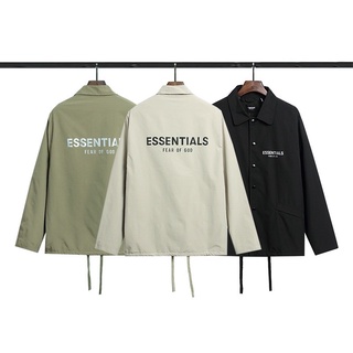ORDER[ẢNH THẬT] Áo khoác ESENTIALS nylon - Jacket ESSENTIALS nylon  /áo jacket FEAR OF GOD