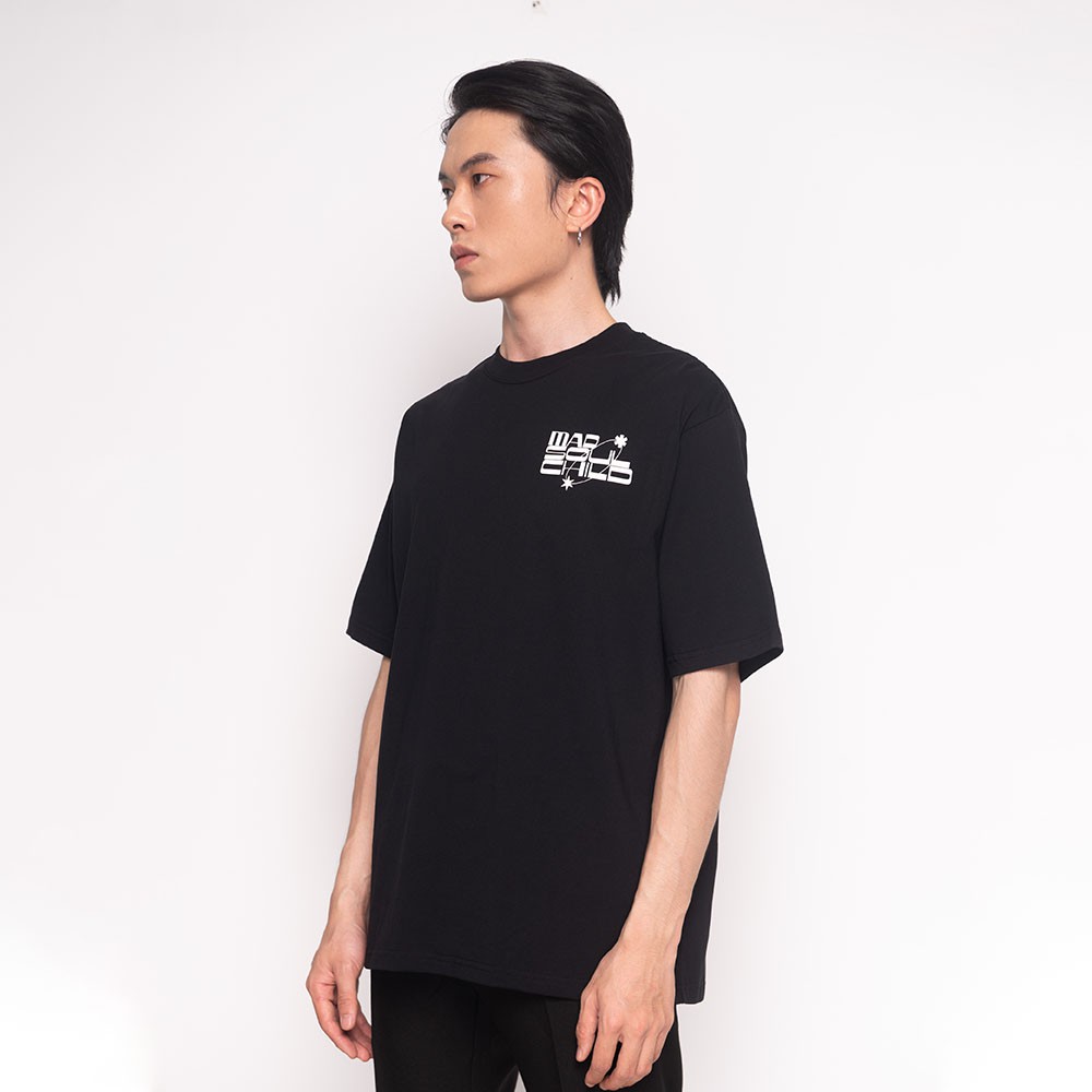 Áo thun Unisex Ngắn tay Cổ tròn 21ST URBAN Uniform Đen | BigBuy360 - bigbuy360.vn