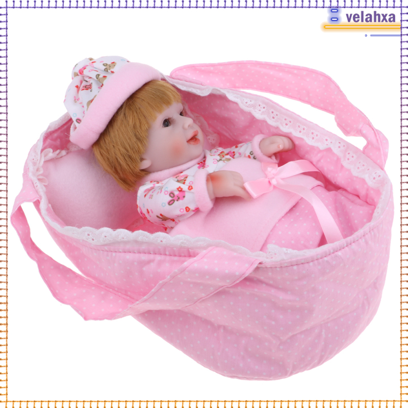 Búp Bê Em Bé Sơ Sinh 28cm 11inch Kèm Đồ Mặc Và Túi Ngủ