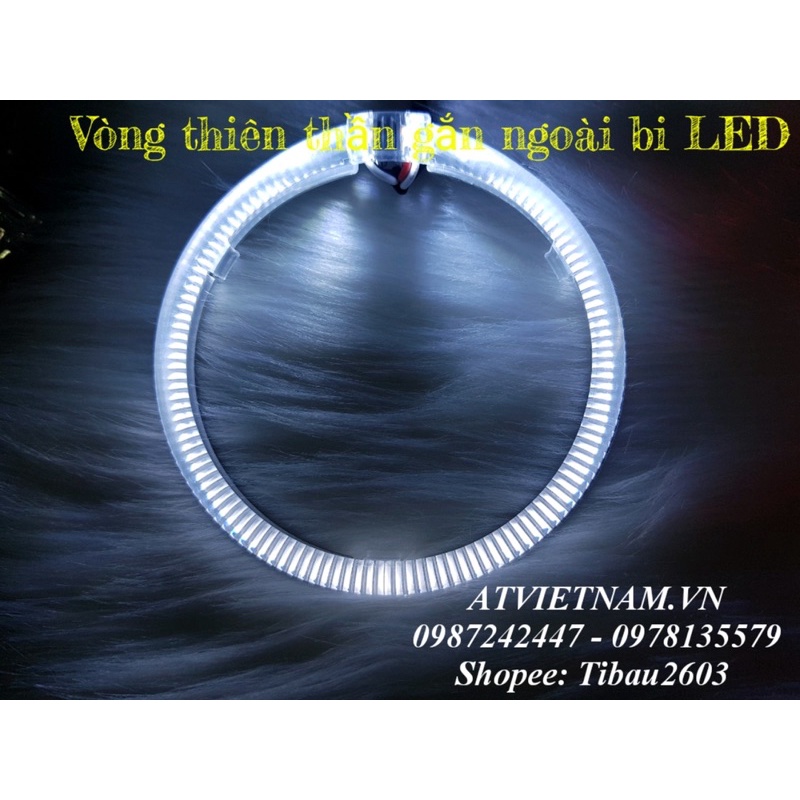Vòng AE thiên thần 1 màu size 95mm dùng cho bi cầu 3 inch - Angel Eye