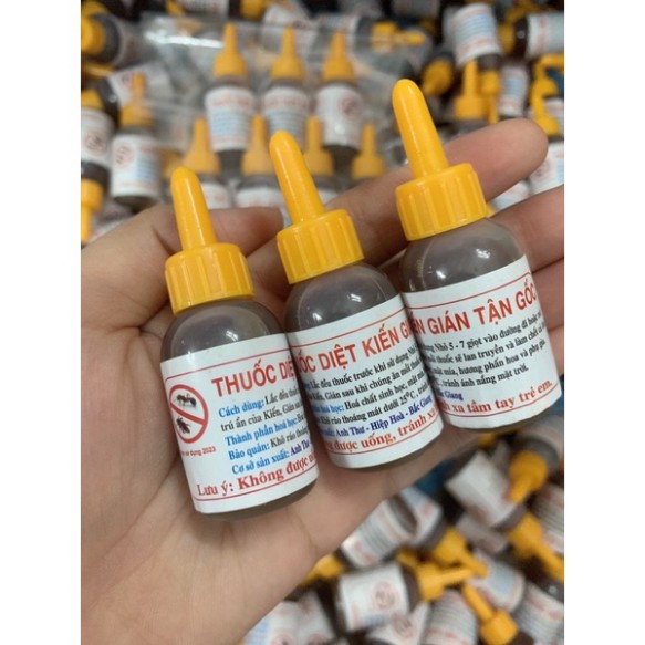 Combo 5 chai diệt kiến gián sinh học an toàn hiệu quả ngay .