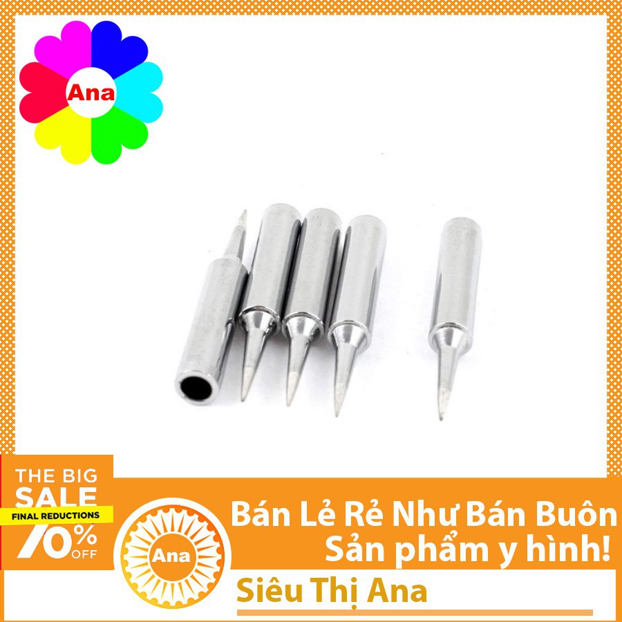 Mũi Hàn nhọn Hakko 900M-T-I Mũi hàn thiếc tương thích với mỏ hàn 937, 936