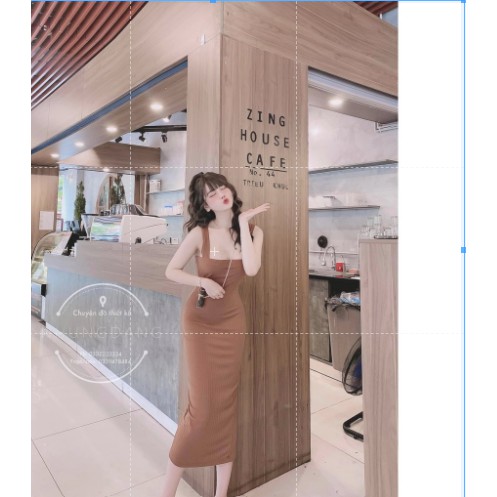 [Mã SKAMA06 giảm 8% tối đa 50K đơn 250K] VÁY 2 DÂY ÔM body(kèm ảnh thật,video) | BigBuy360 - bigbuy360.vn