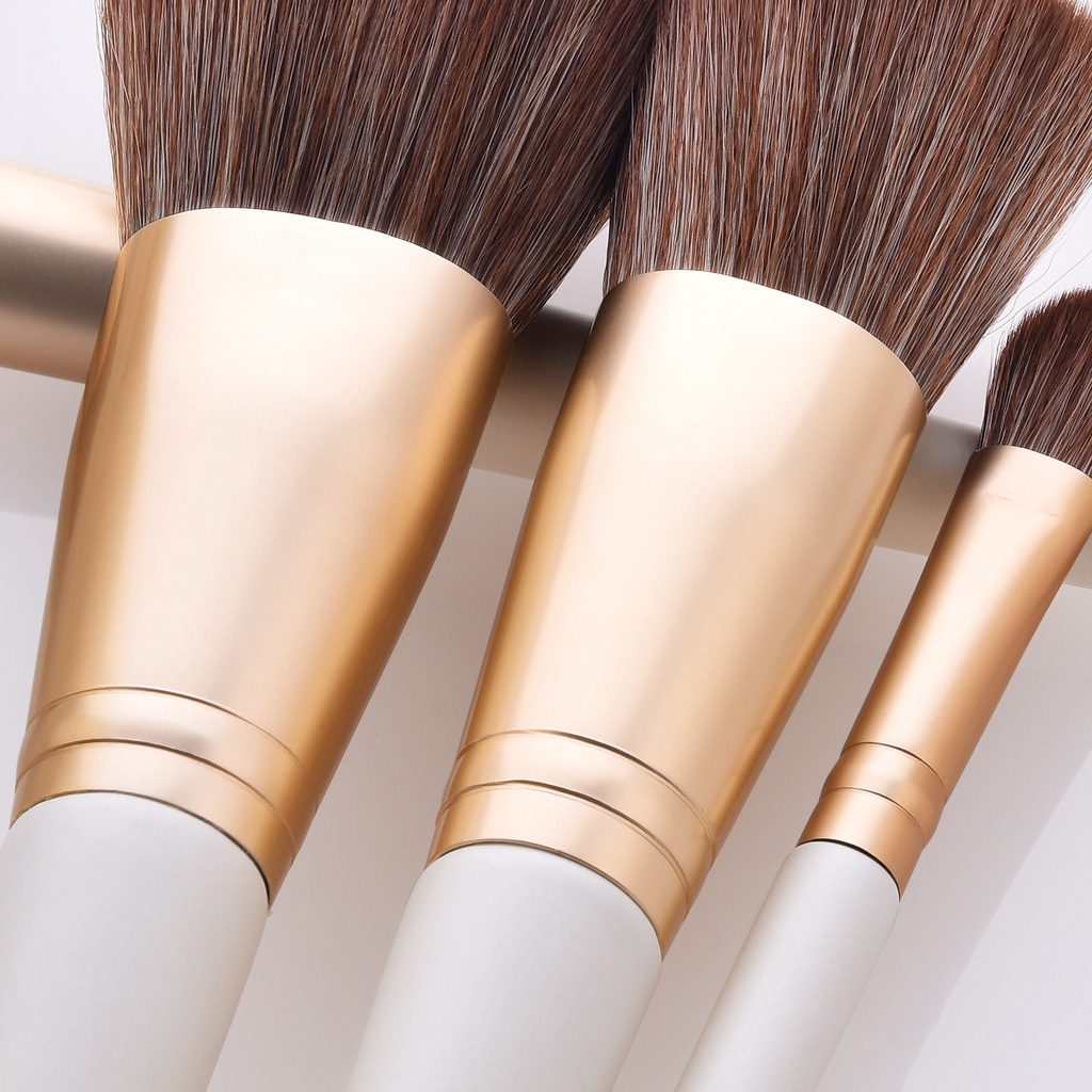 GDTIMA trắng xử lý màu lông màu nâu bóng mắt bàn chải sơn đầy đủ trang điểm bàn chải 13