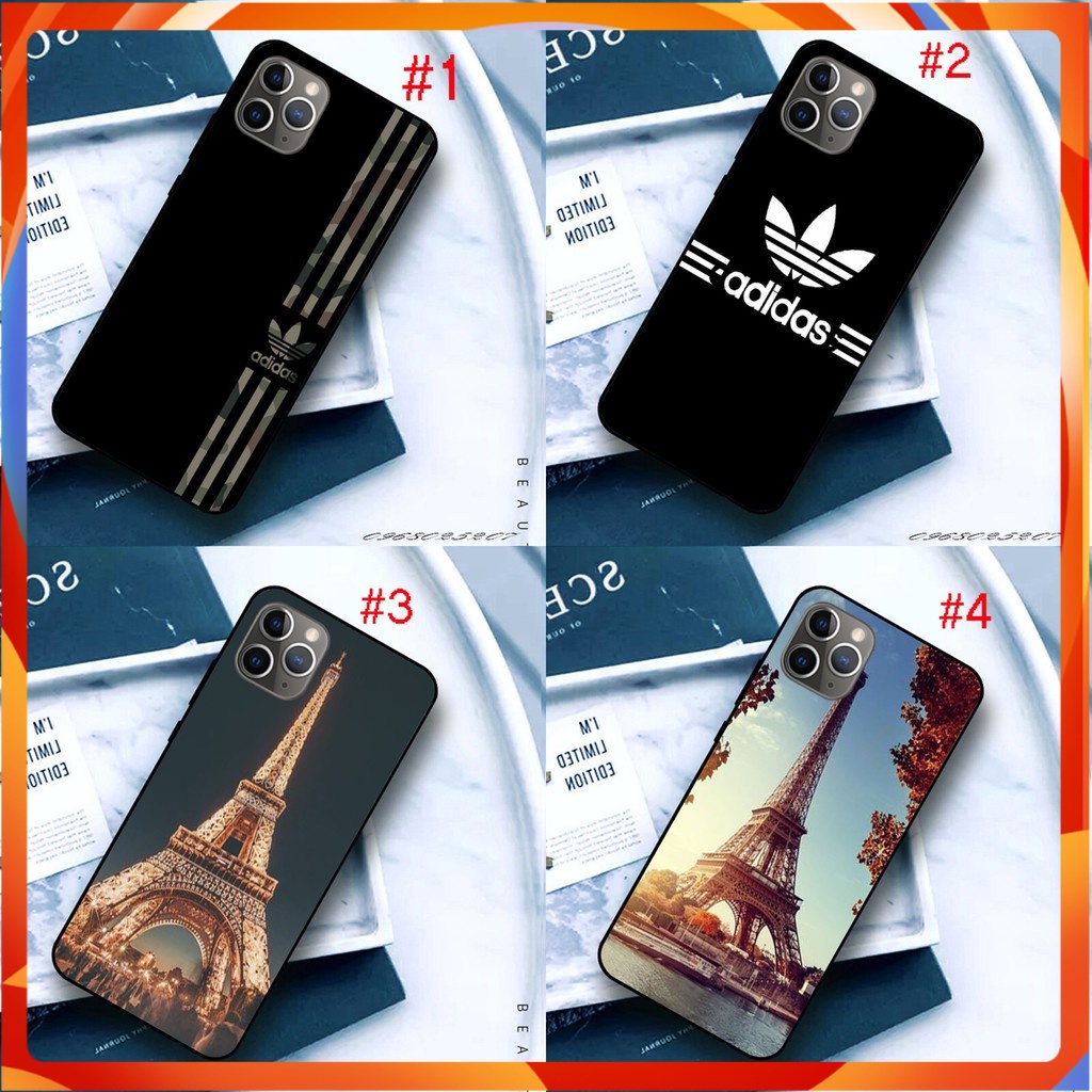 Ốp lưng IPhone cạnh vuông BVC ADIDAS dẻo 6/6s/6p/6sp/7/8/7p/8p/xs/xr/