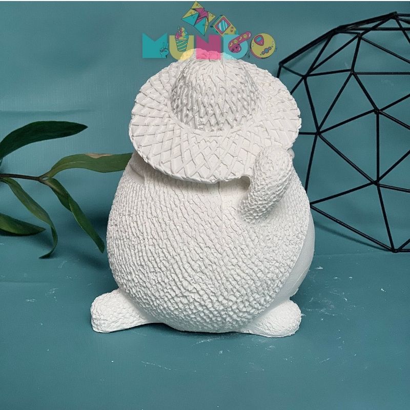 Tượng tô màu cao cấp  SIZE XXL TOTORO, tượng thạch cao MUNDO