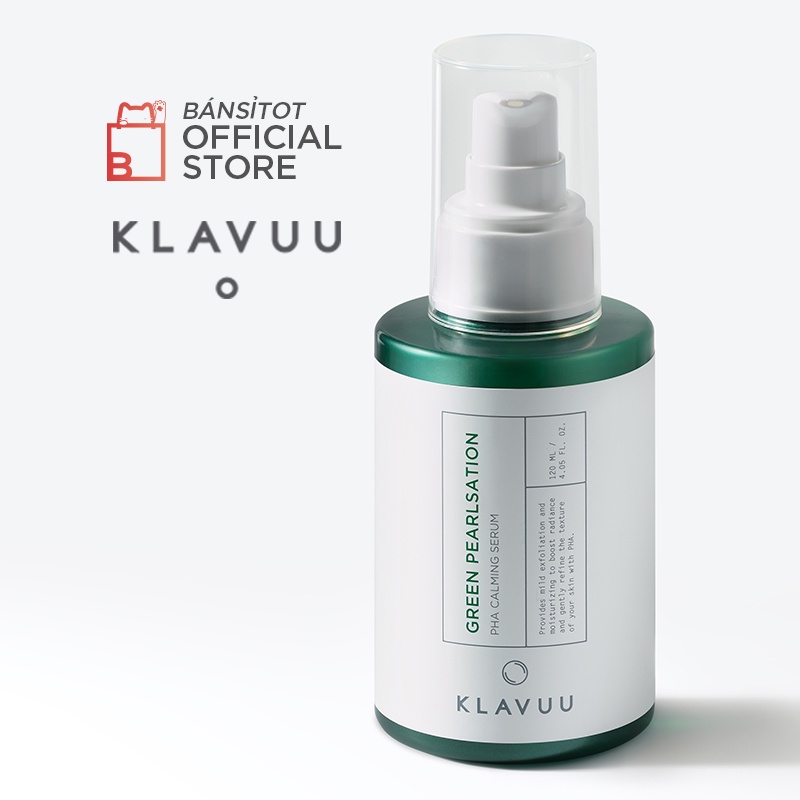 Tinh chất cho da mụn KLAVUU Green Pearlsation PHA Calming Serum 120ML