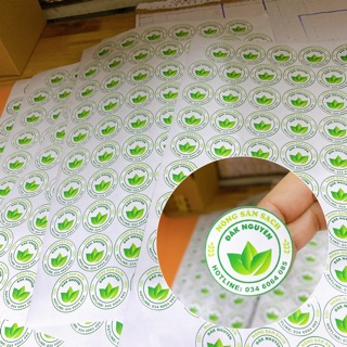 40 Tem dáng 5cm in theo yêu cầu
