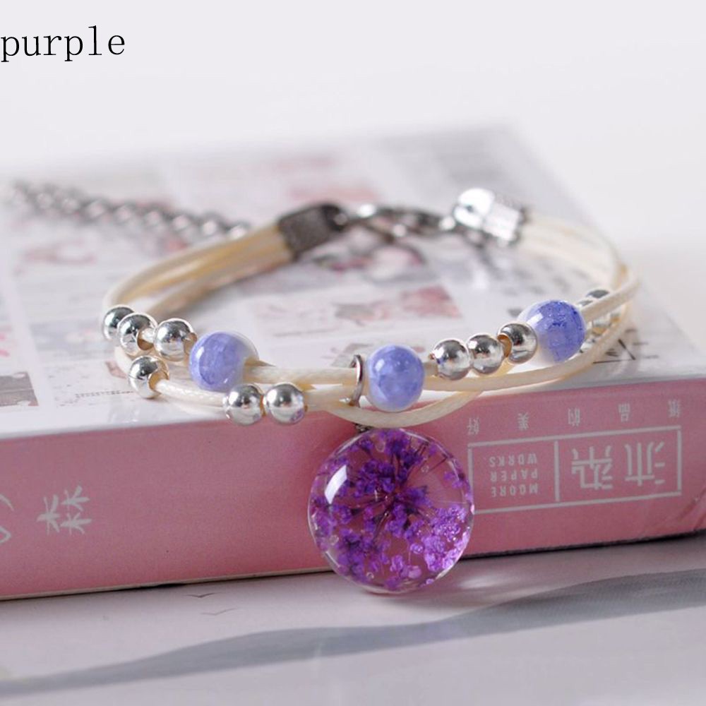 Vòng tay chuỗi hạt sứ mùa hè cho cặp đôi