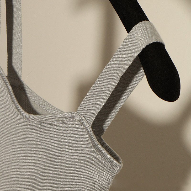 MYQUEEN Áo hai dây màu trơn trẻ trung thời trang | BigBuy360 - bigbuy360.vn