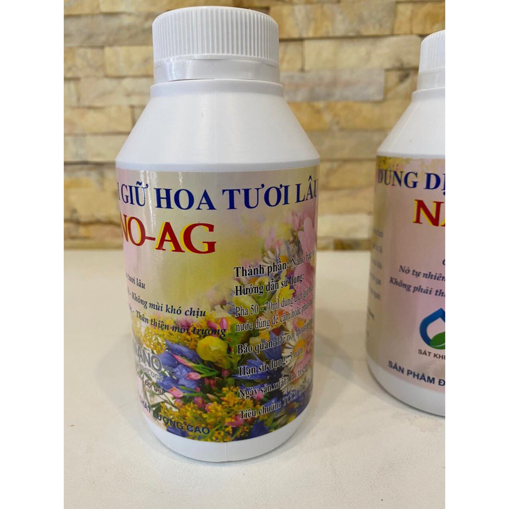 DUNG DỊCH NANO BẠC GIỮ HOA TƯƠI LÂU