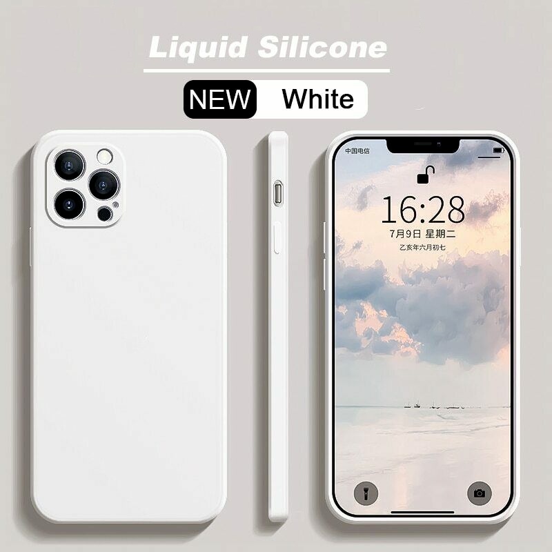 Ốp điện thoại silicone TPU mềm màu trơn chống sốc bảo vệ toàn diện cho Samsung Galaxy A12 A22 A32 A42 A52 A72 5G M12 M42