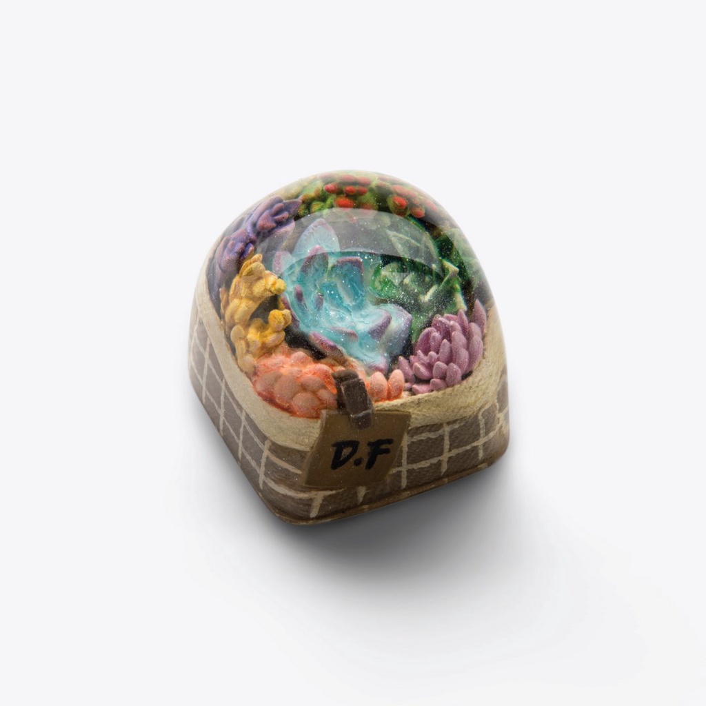 Keycap Artisan bàn phím cơ Dwarf Factory TERRARIUM - Hàng chính hãng