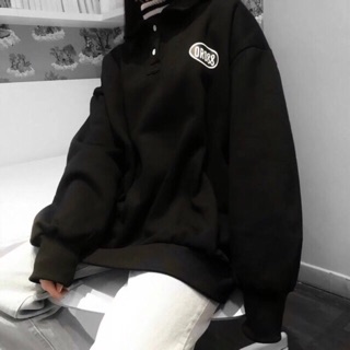 Áo nỉ polo ulzzang