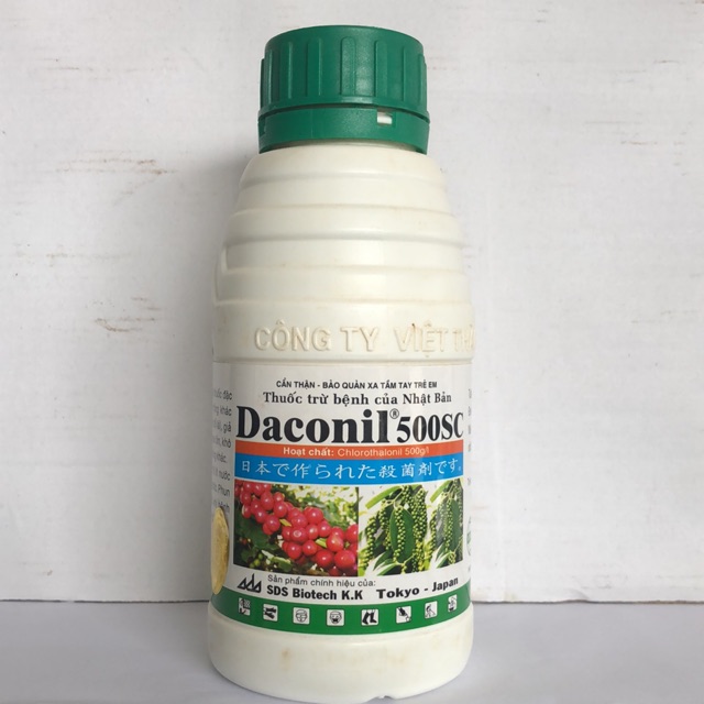 Sản phẩm trừ nấm Nhật Bản : Daconil 500 sc