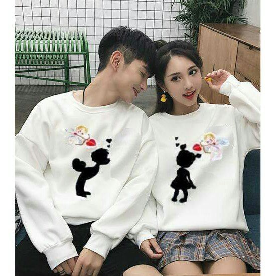 áo thu đông đôi nam nữ chất nỉ loại 1
