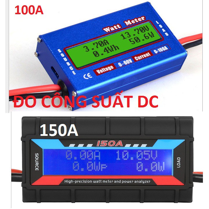 Đồng hồ đo dòng công suất  DC 100A  150A
