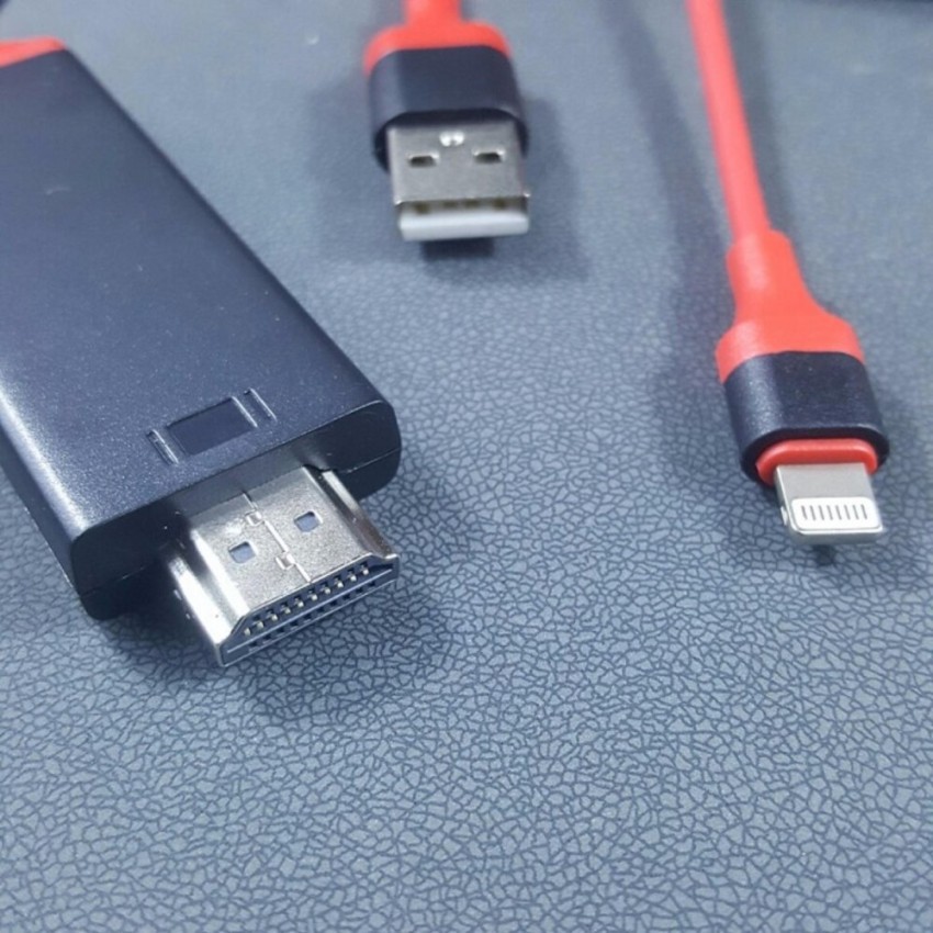 Dây kết nối điện thoại iphone Ipad với tivi cáp HDMI cho iphone