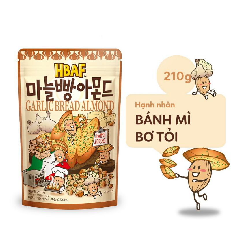 HẠNH NHÂN MẬT ONG, wasabi,  dâu tây TOM'S 120g