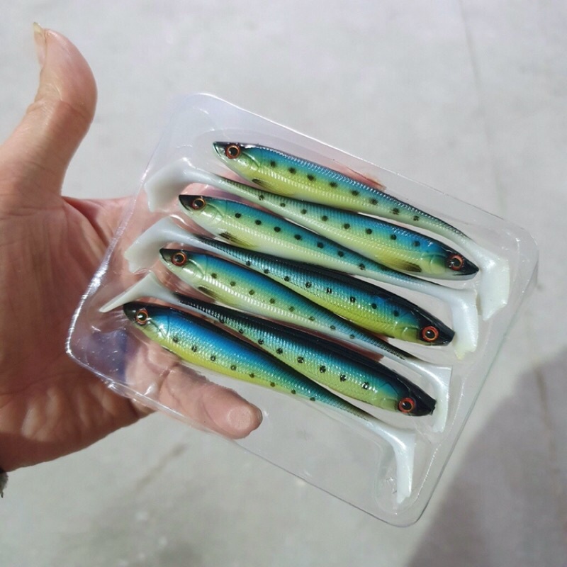 Combo mồi mềm NFF chính hãng kèm lưỡi ar15  hoàn hảo