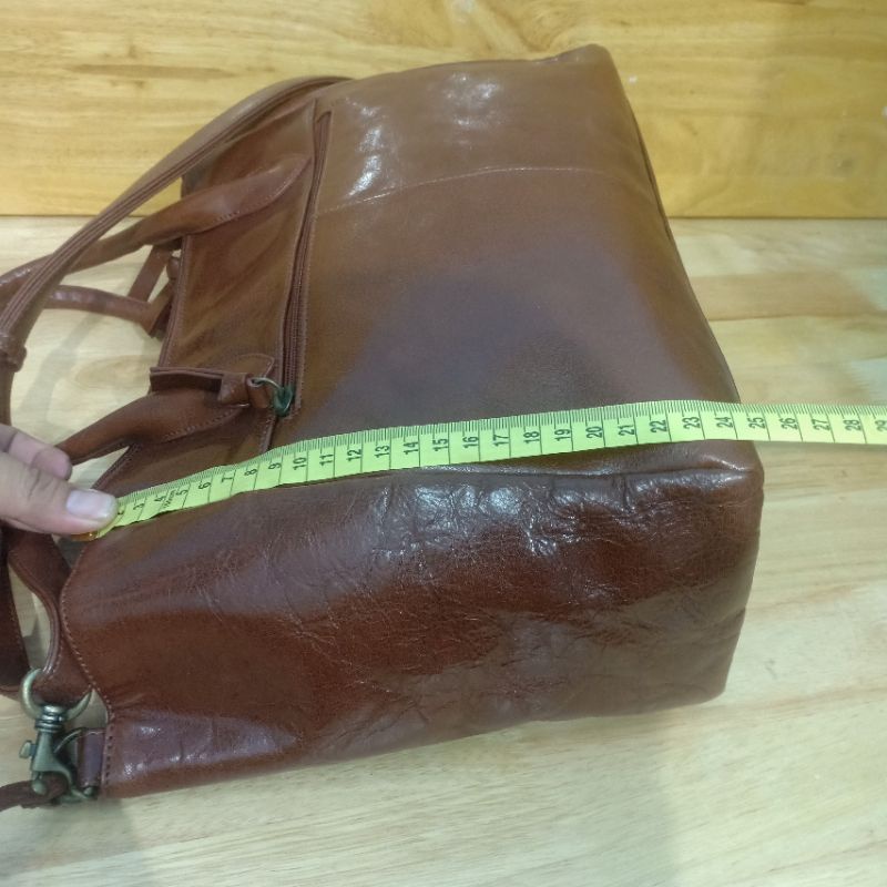 Túi xách công sở size a4 da thật secondhand  140318