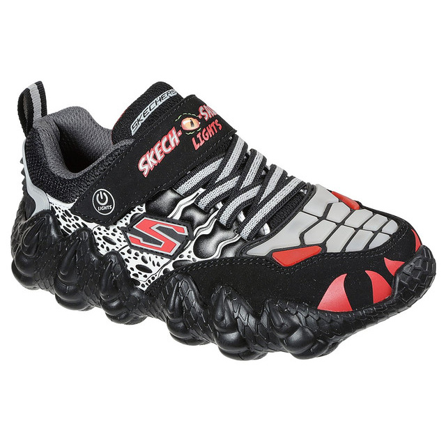 [Mã MABRVP7 giảm 10% tối đa 100K đơn 500k] Skechers Bé Trai Giày Thể Thao Skech-O-Saurus Lights - 400110L-BGRD