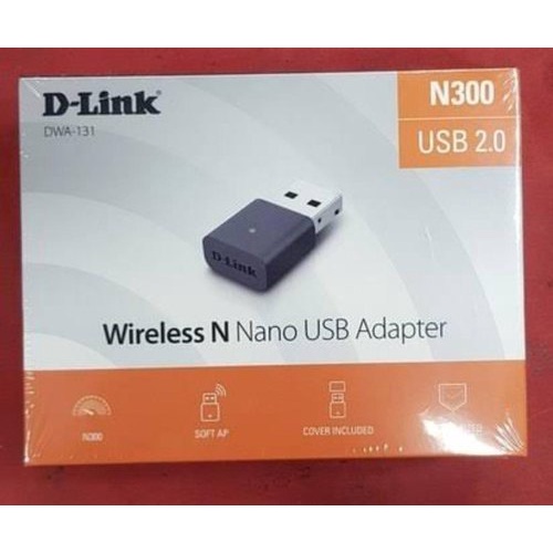 Bộ thu sóng Wifi D-Link DWA-131 Nano N300 USB Thu Sóng Wifi D-Link DWA-131