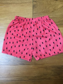 Quần short thun bé gái