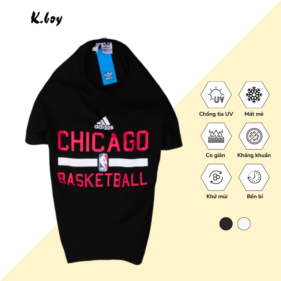 Áo Thun Nam Cổ Tròn Kboy Shop Áo phông Trắng/Đen cotton 4 chiều 100%, mềm mịn, không nhăn, không xù - V60