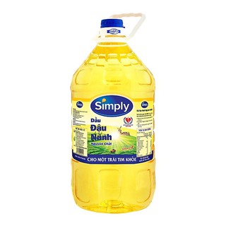 [Giao HN] Dầu ăn Simply 5L - Dầu đậu nành nguyên chất cho một sức khỏe tốt
