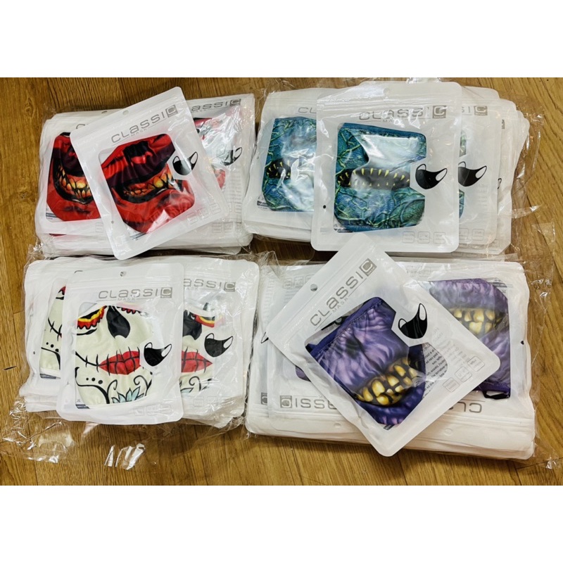 Khẩu trang hoátrang HALOWEEN