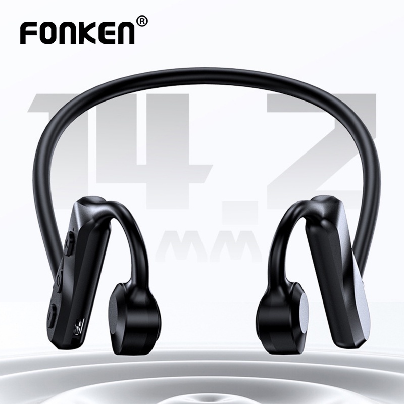 Tai nghe FONKEN bluetooth không dây cảm ứng thông minh kèm mic tiện dụng