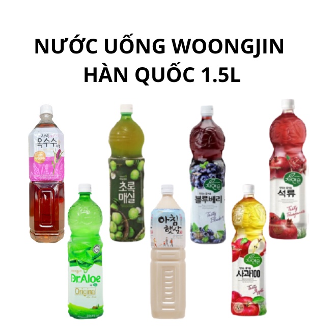 Nước Uống Woongjin Hàn Quốc 1.5L