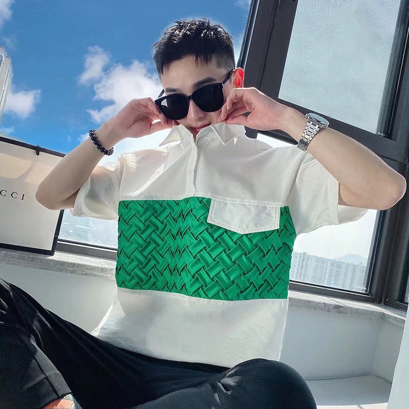 Áo Thun Polo Cổ Bẻ Cỡ Lớn Thời Trang Hàn Quốc Chất Lượng Cao Đơn Giản Cho Nam Simple áo thun nam tay lỡ Fashion áo thun unisex áo nam đẹp bigsize áo phông rộng from rộng