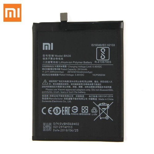 Pin zin Xiaomi Mi A2/Mi 6X / BN36