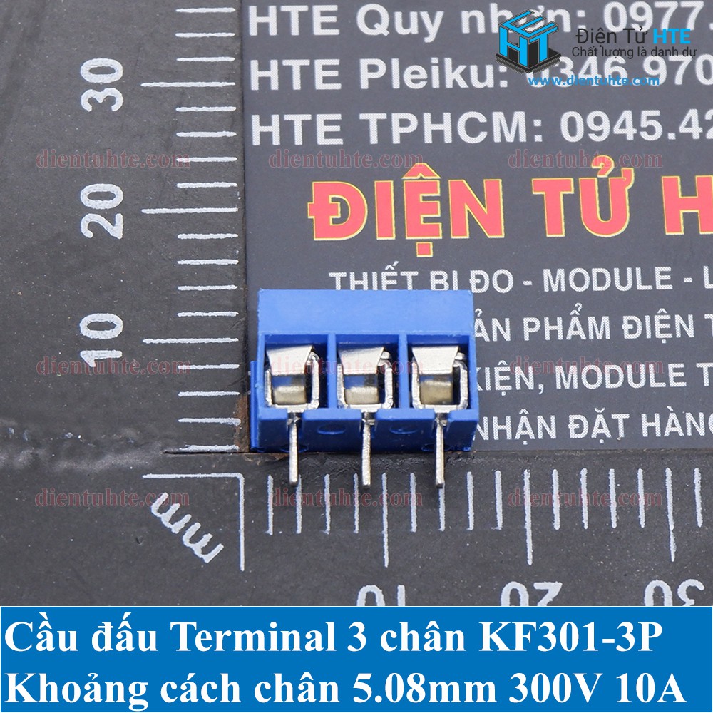 Cầu đấu Terminal Domino KF301 2P 3P 5.00mm