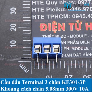 Cầu đấu Terminal Domino KF301 2P 3P 5.00mm - Bộ 10 Cái