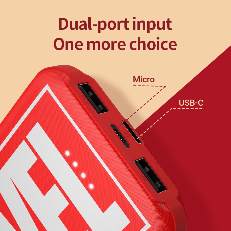 Sạc dự phòng llano 10000mah họa tiết Marvel cá tính dành cho Iphone / Android | BigBuy360 - bigbuy360.vn