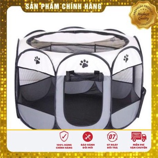 Quây chuồng đẻ, ổ đẻ cho chó mèo có thể gấp gọn