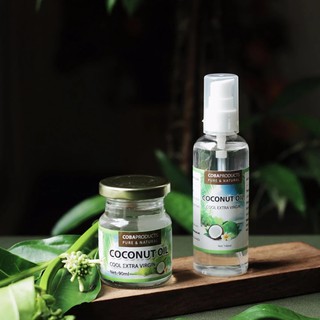 Dầu dừa nguyên chất ép lạnh Cô Ba 100ml .