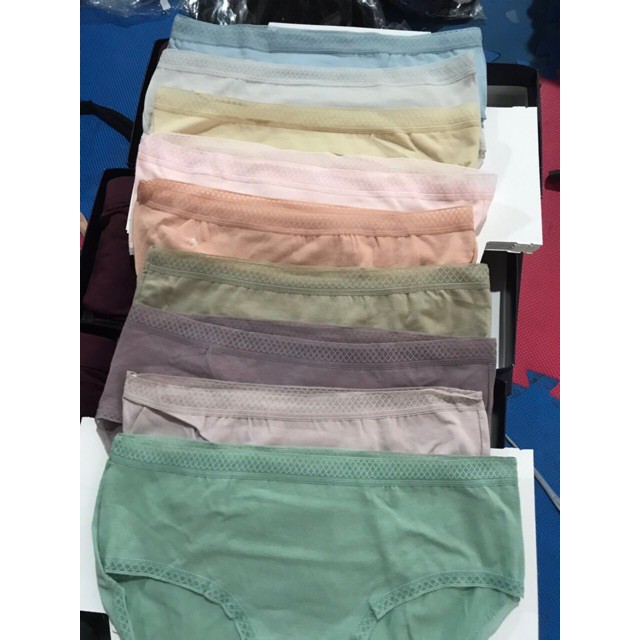 Quần lót nữ cotton y tế cạp ren lưới sexy quyến rũ thấm hút mồ hôi QL08 | BigBuy360 - bigbuy360.vn