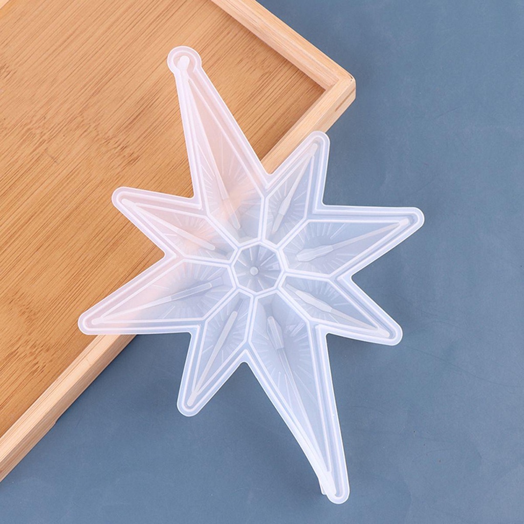 Mặt Dây Chuyền Hình Bát Giác Bằng Silicone Epoxy Trang Trí Nhà Cửa