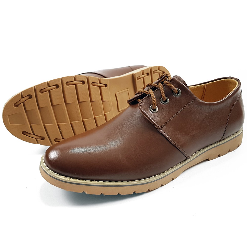 Giày Dr Nam Da Bò Thật Buộc Dây DR01ES