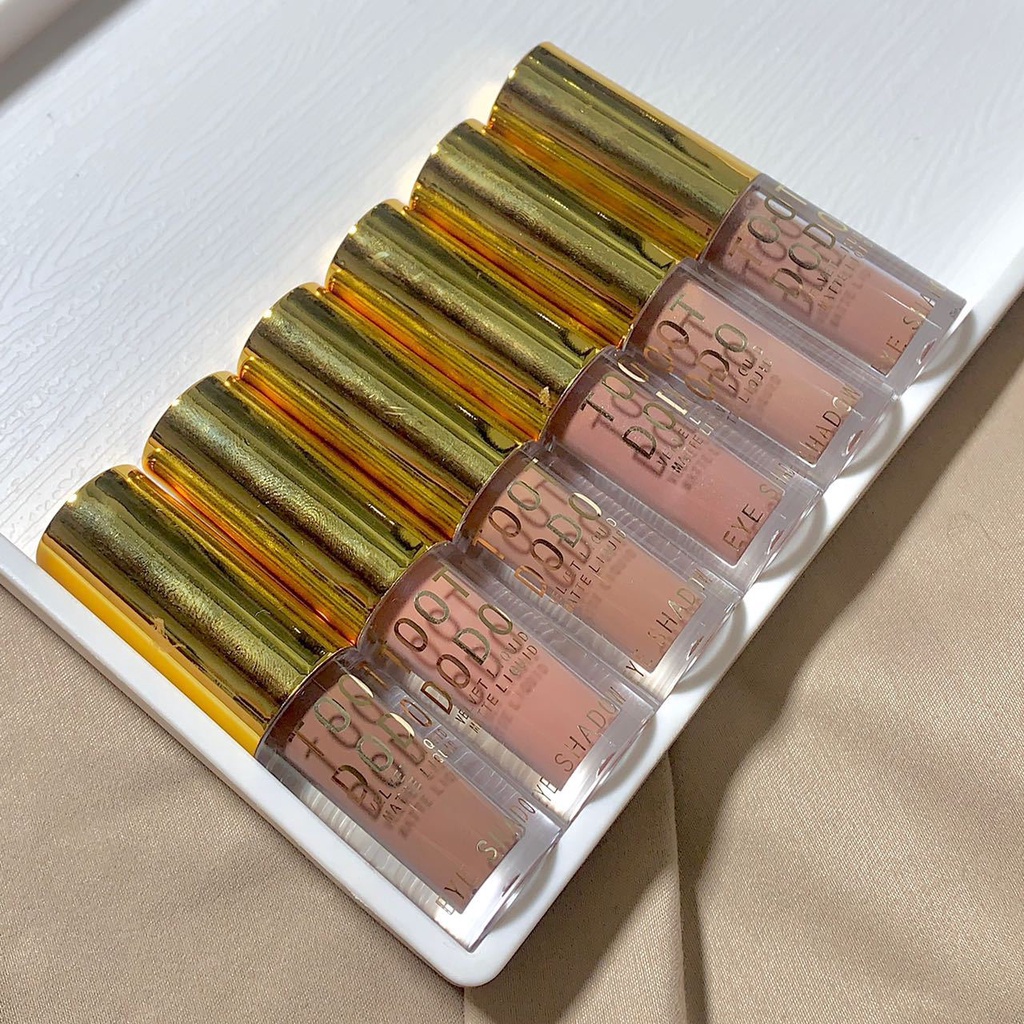 Quá DODO® Phấn Mắt Dạng Lỏng Màu Kim Sa Lấp Lánh Thời Trang