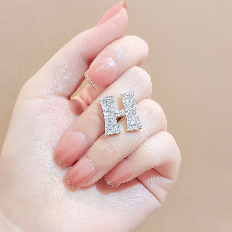 [Jiudolan] Đầm Suit In Chữ H Thời Trang Hàn Quốc Cao Cấp Corsage Corsage Ghim Ghim Cài